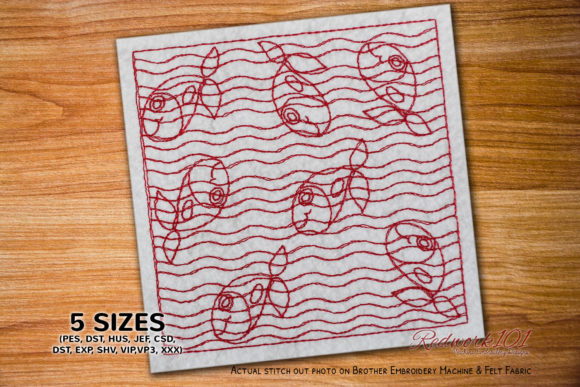 Cute Fish Patterns for Small Business Merch