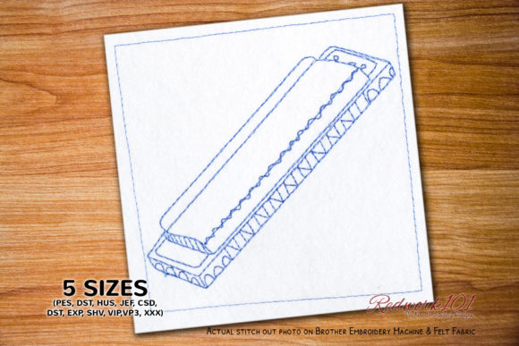 Harmonica: A Musical Touch for Your Embroidery Projects