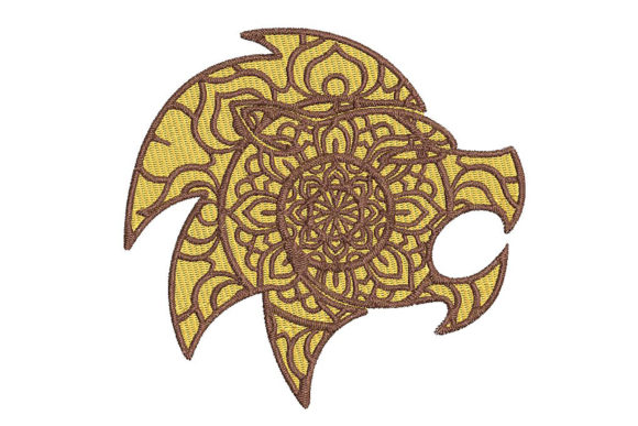 Lion Zodiac Leo Mandala Style Design Review