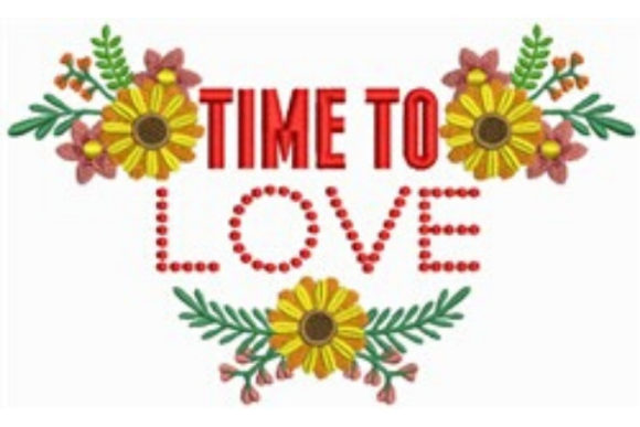 Time to Love: A Spring Embroidery Design Review for Small Business Merch