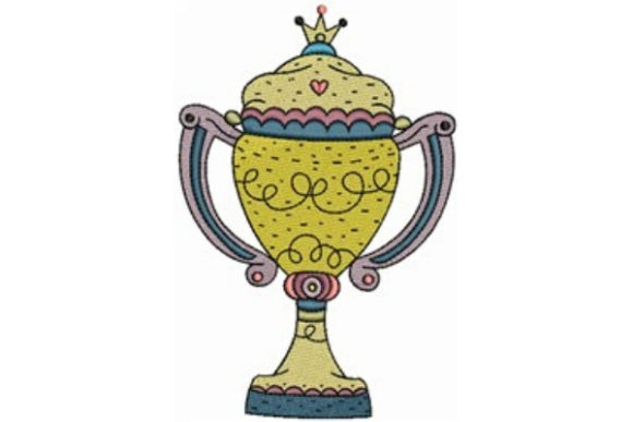 Trophy Prize: A Versatile Embroidery Design