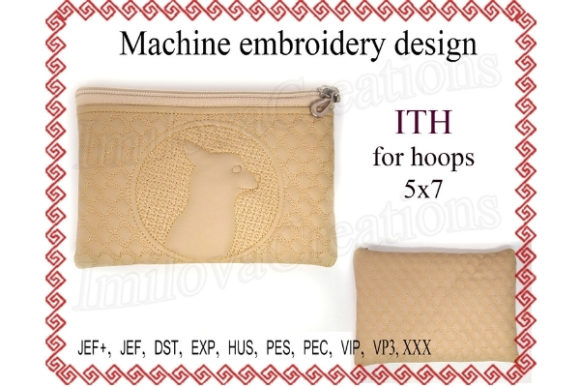 Zippered Bag - Dog in the Hoop Design Review